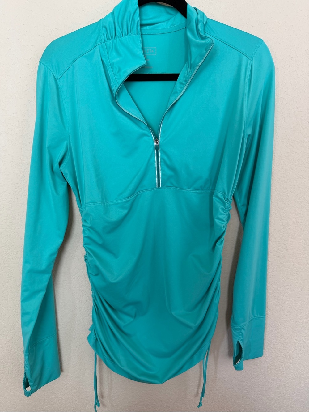 Athleta Teal Performance Pullover